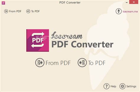 Independent Update of Portable Icecream Pdf Converter 2. 8